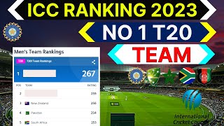 No 1 T20 Team 2023 | T20 No 1 Team 2023 | World No 1 T20 Team| Top 10 T20 Dangerous Team ICC Ranking
