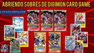 Abriendo Sobres Cartas De Digimon / EX-03 / BT 13 / BT 18-19 / Digimon TCG