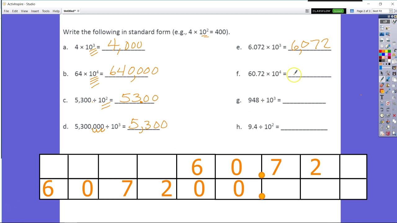 5th-Grade Eureka Math Module 1 Topic A Lesson 3 Review - YouTube