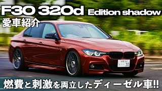 【BMW 3シリーズ 320d】経済的！そしてカッコ良い！王道カスタムカーを紹介します！【愛車紹介】