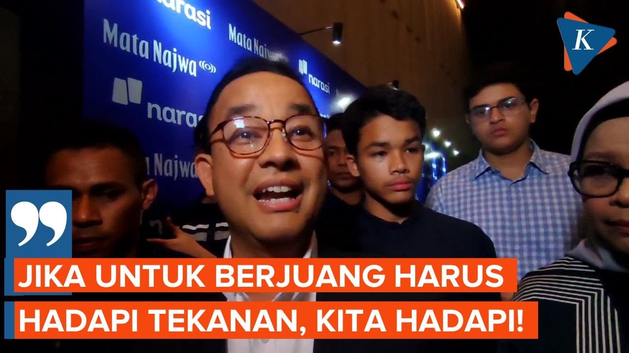 Anies Respons Pernyataan Hasto Soal Tekanan Kekuasaan Dan Hukum Jelang ...