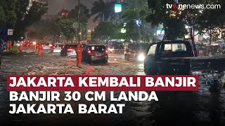 Hujan 15 Menit, Jalan Tanjung Duren Raya Digenangi Banjir Setinggi 30 Sentimeter | OneNews Update