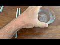 sound wave demo with tuning forks and a bowl of water