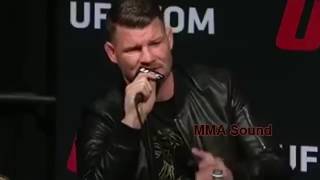 02 Funny trash talk between Michael Bisping vs George St Pierre UFC Press Conference highlight