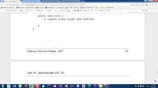 Java Programming 2 - Short Intro to Threads & Processes