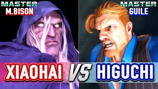 SF6 🔥 XIAOHAI (M.Bison) vs HIGUCHI (Guile) 🔥 Street Fighter 6 High Level Gameplay