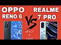 Oppo Reno 6 vs Realme 7 Pro