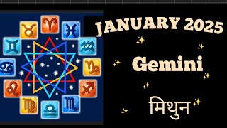 ✨ GEMINI - MITHUN ✨ JANUARY 2025 ✨ TAROT CARD READING IN HINDI ✨