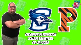 Princeton vs Creighton 3/24/23 College Basketball Free Pick CBB Betting Tips