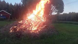 Midsummer Festival Bonfire Finland - Juhannuskokko