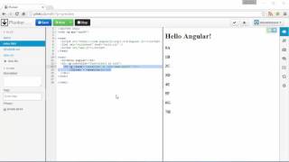 Learn AngularJS 4 Array controller ng repeat directive