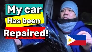 Finally My Car is Okay | Car Update ONLY | Filipino Single Father in Japan