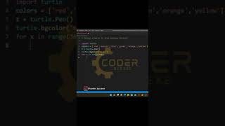 Python program to draw rainbow benzene