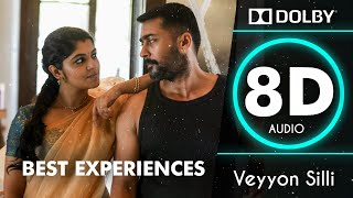 Veyyon Silli|(8D Audio)+Dolby Atom|Suriya|Soorarai Pottru|Tamil
