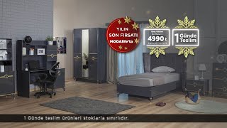 Yılın Son Fırsatlarına Özel Genç Odaları 4990 TL' den Başlayan Fiyatlarla !