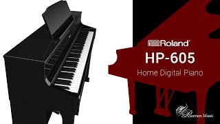 [Discontinued] Roland HP-605 Digital Piano - \