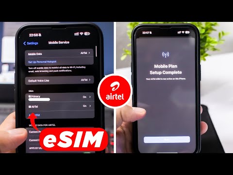 Airtel eSIM Activation at Home in Just 2 Minutes (New Method) [Hindi]