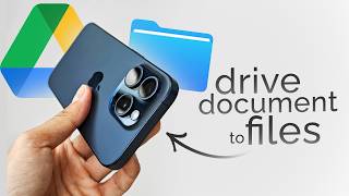 How to Save Google Drive Document to Files on iPhone (tutorial)