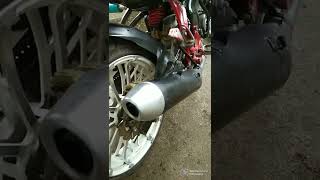 Kawasaki Rouser Ns150 modified pipe