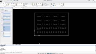 DraftSight - Linear pattern