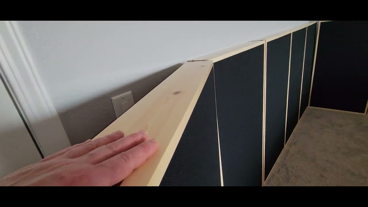 Acoustic Panel Build Part 12 Finished! - YouTube