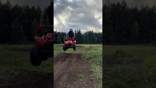 2019 Honda Trx90 Big Sends…. #atv #moto #mx #4wheeler #shortsfeed