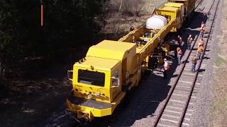 BNSF's Track Lifting Unit