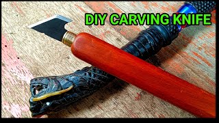 Homemade Carving Knife❗❗Crafting a Carving Knife with Simple Materials