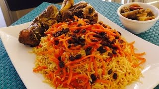 Kabuli pulao, traditional afghan rice, afghani rice recipe, afghan carrot rice,