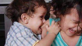 TRY NOT TO LAUGH - TWIN BABIES FIGHTING OVER STUFF | Funny Babies Videos Compilation