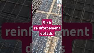 Slab reinforcement details l slab casting #engineeringskills #construction #slabconstruction