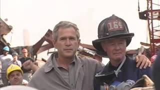 Remarks by President George W. Bush at Ground Zero, 9/14/2001