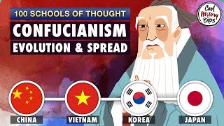 Confucianism - Evolution and Spread to Vietnam, Korea & Japan - Hundred Schools of Thought