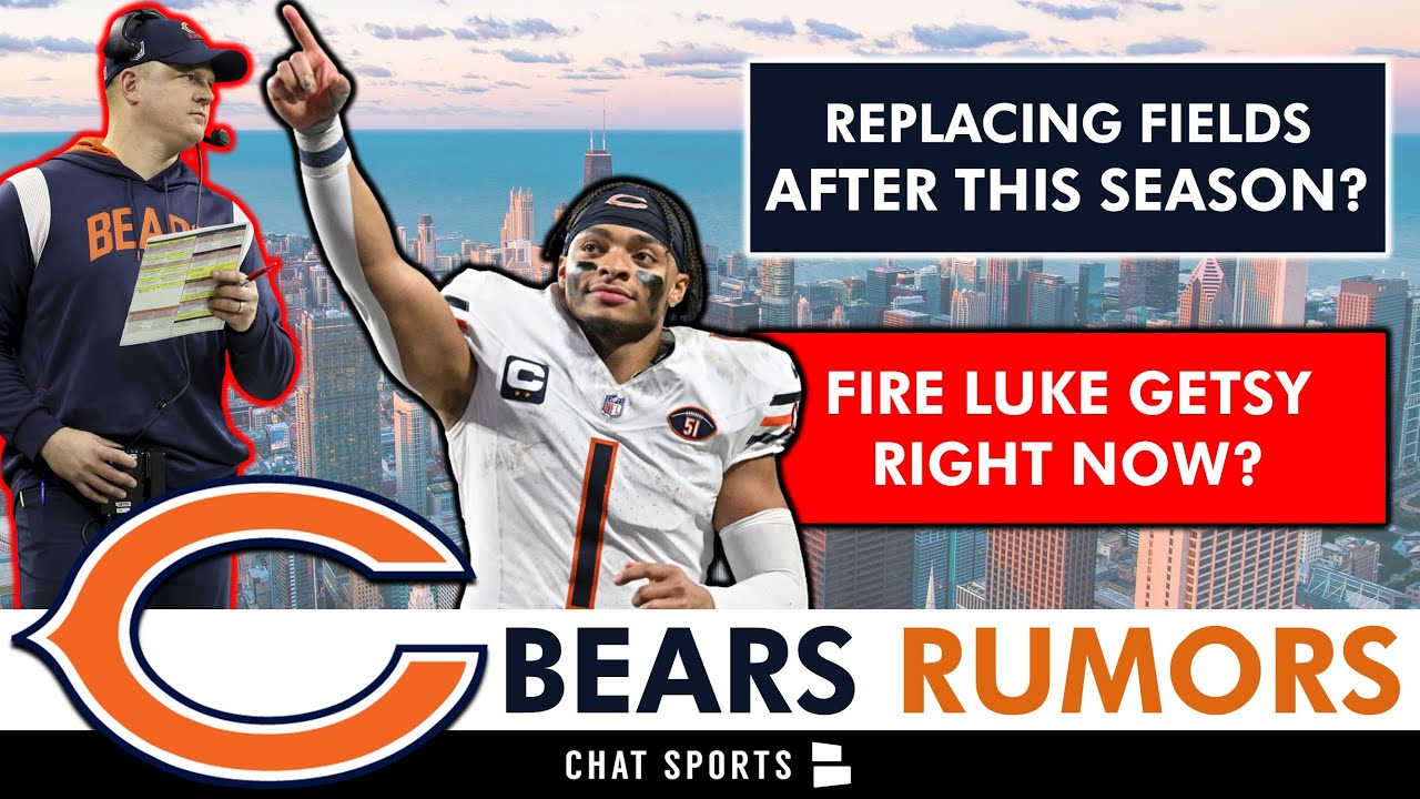 Chicago Bears Moving On From Justin Fields? FIRE Luke Getsy? Matt ...