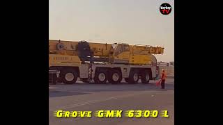 GMK 6300L GROVE 300 TONS MOBILE CRANE #manitowoc #mobilecrane #crane