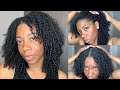 $20 Clip Ins! THE MOST REALISTIC LOOK | Shake & Go Organique Coily Water (3C/4A/4B Approved)