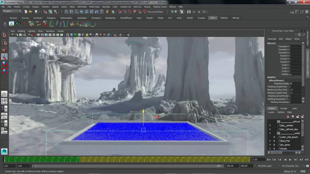 Autodesk Maya - Bifrost Procedural Effects Platform Video - YouTube