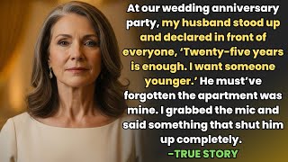 HER TRUE STORY FROM CHICAGO π©βπ¦³π After 25 years, her husband wanted someone younger.