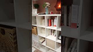 IKEA - Shelving Unit / Bookshelf Organizing #shorts