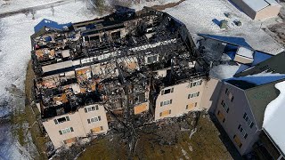 Upstate NY apartments damaged by huge fire