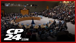 UN security council working on for resolution on war in Gaza