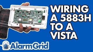 Wiring a 5883H to a VISTA Security System