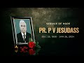 Live! | Service of Hope | Pr. P V Jesudass