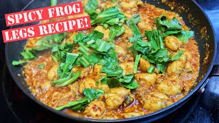 Burmese Frog Legs curry w/ Lemongrass | ဖားသားပာင်း