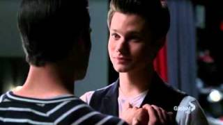 Blaine and Kurt First Time Kiss - Glee Blaine and Kurt First Time Kiss - Glee