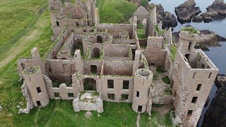 Slains Castle, Aberdeenshire - Drone Footage