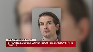 Suspect captured after hours-long standoff in Bellevue