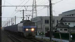 3460レEF200-901牽引　安倍川駅通過