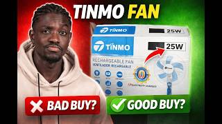 Unboxing TINMO Solar Rechargeable 18 inch FAN l A Good or Bad Buy??