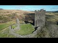 dolwyddelan castle 4k drone